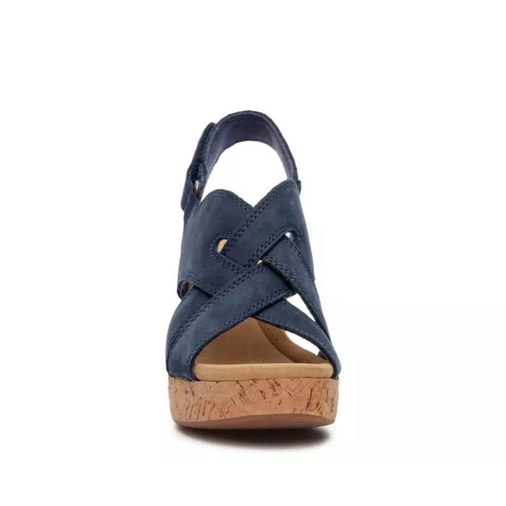 Clarks Giselle Flora Wedge Sandals - Picture 3 of 7